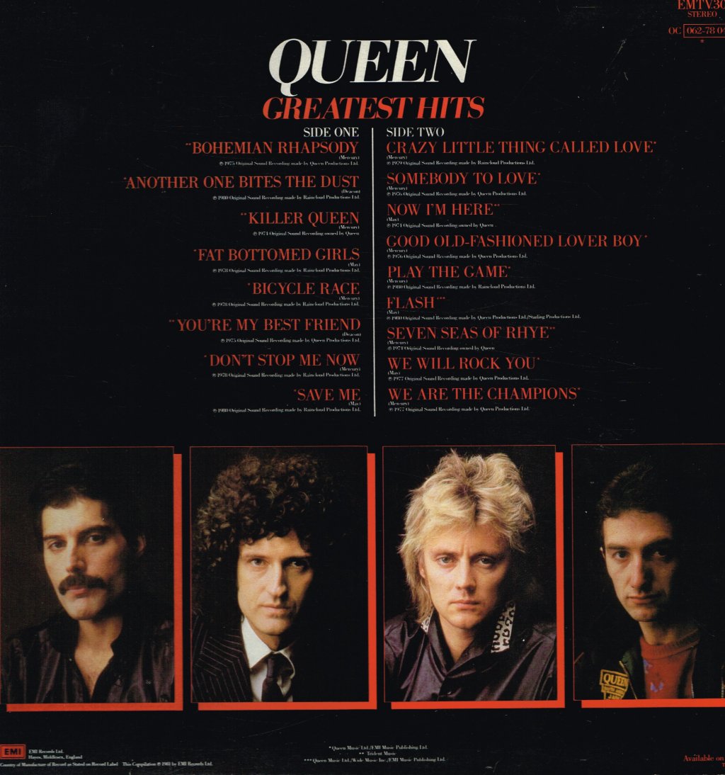 Queen - Greatest Hits - Lp