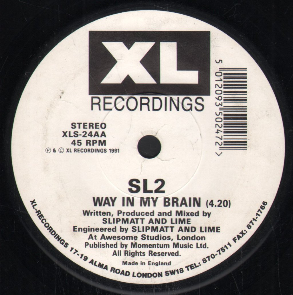 SL2 - D.J's Take Control - 7 Inch
