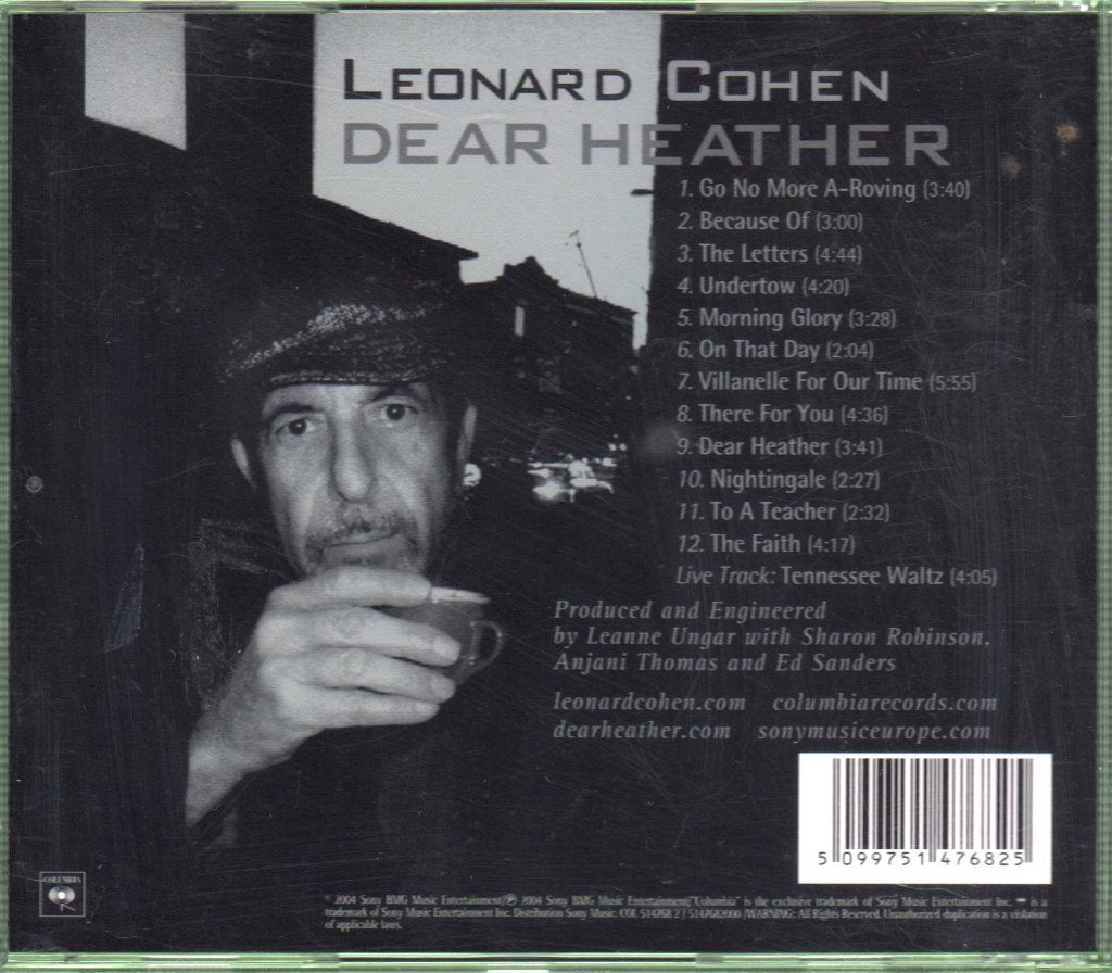 Leonard Cohen - Dear Heather - Cd
