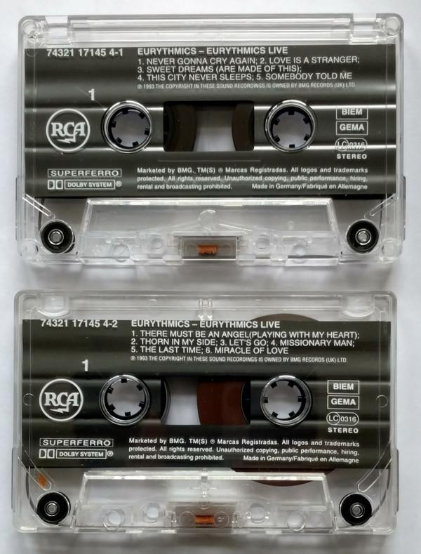 Eurythmics - Live 1983-1989 - Double Cassette