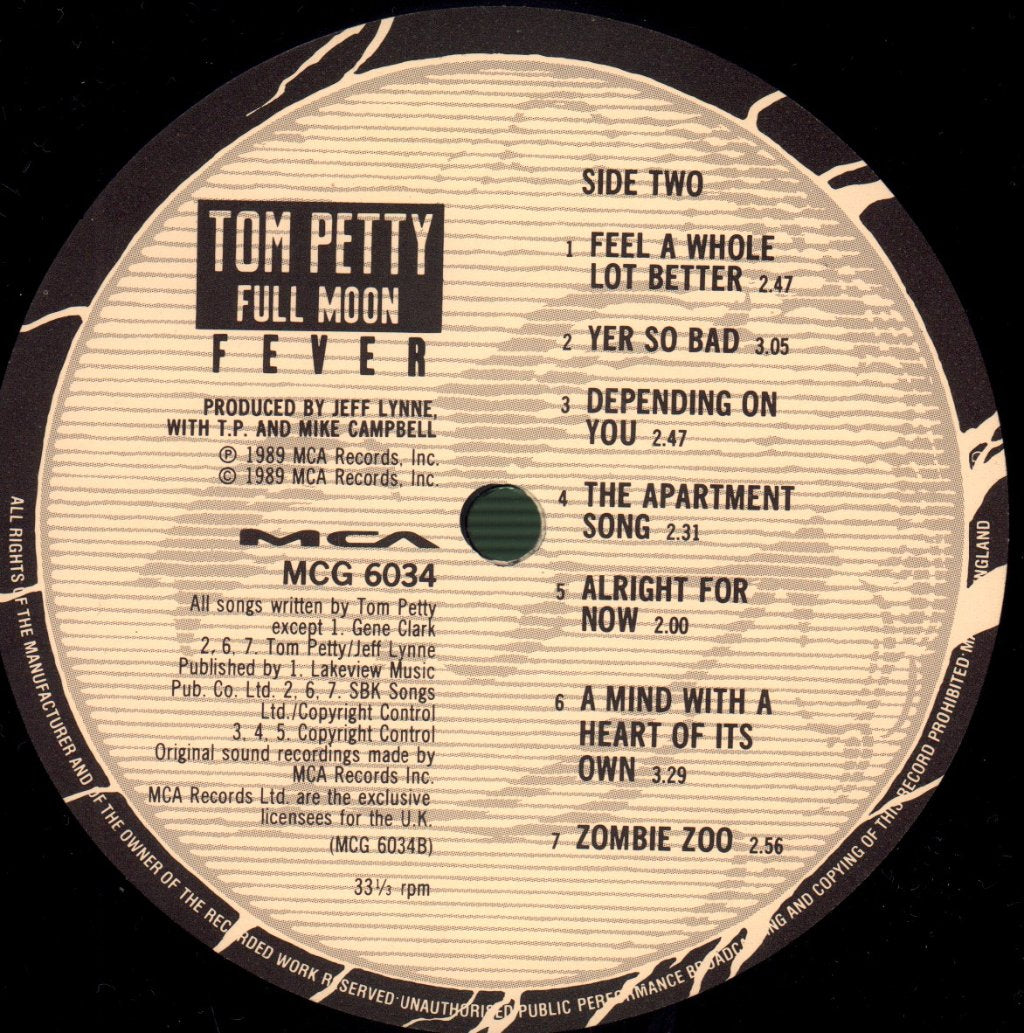Tom Petty And The Heartbreakers - Full Moon Fever - Lp