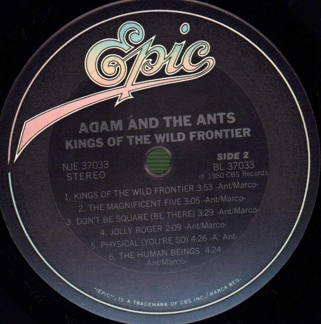 Adam And The Ants - Kings Of The Wild Frontier - Lp