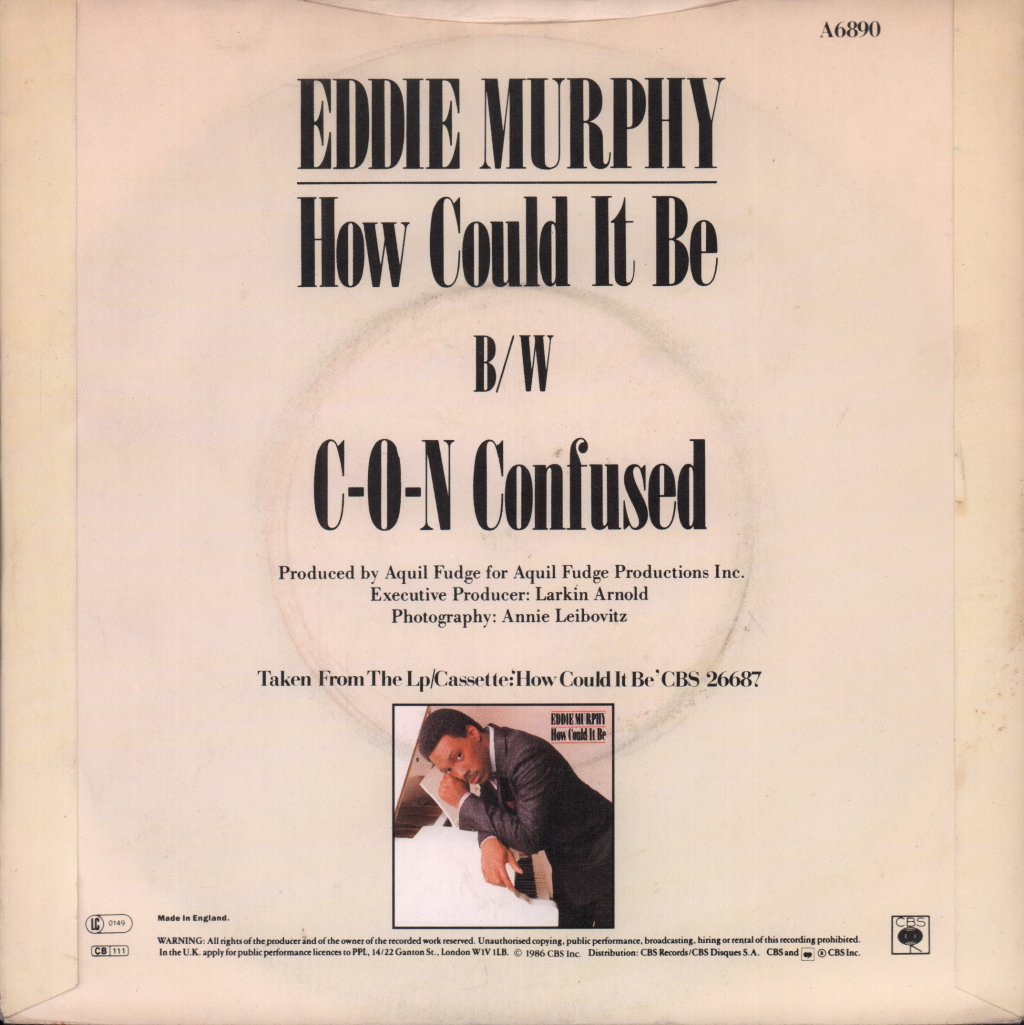 Eddie Murphy - How Could It Be - 7 Inch