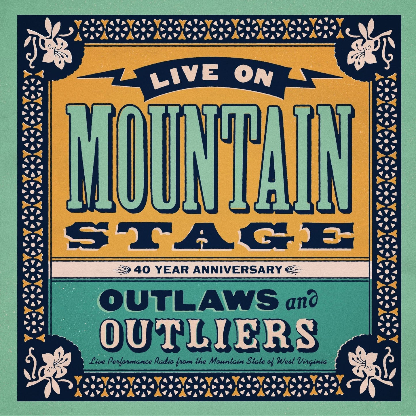 Various Artists - Live On Mountain Stage: Outlaws & Outliers - Double Lp
