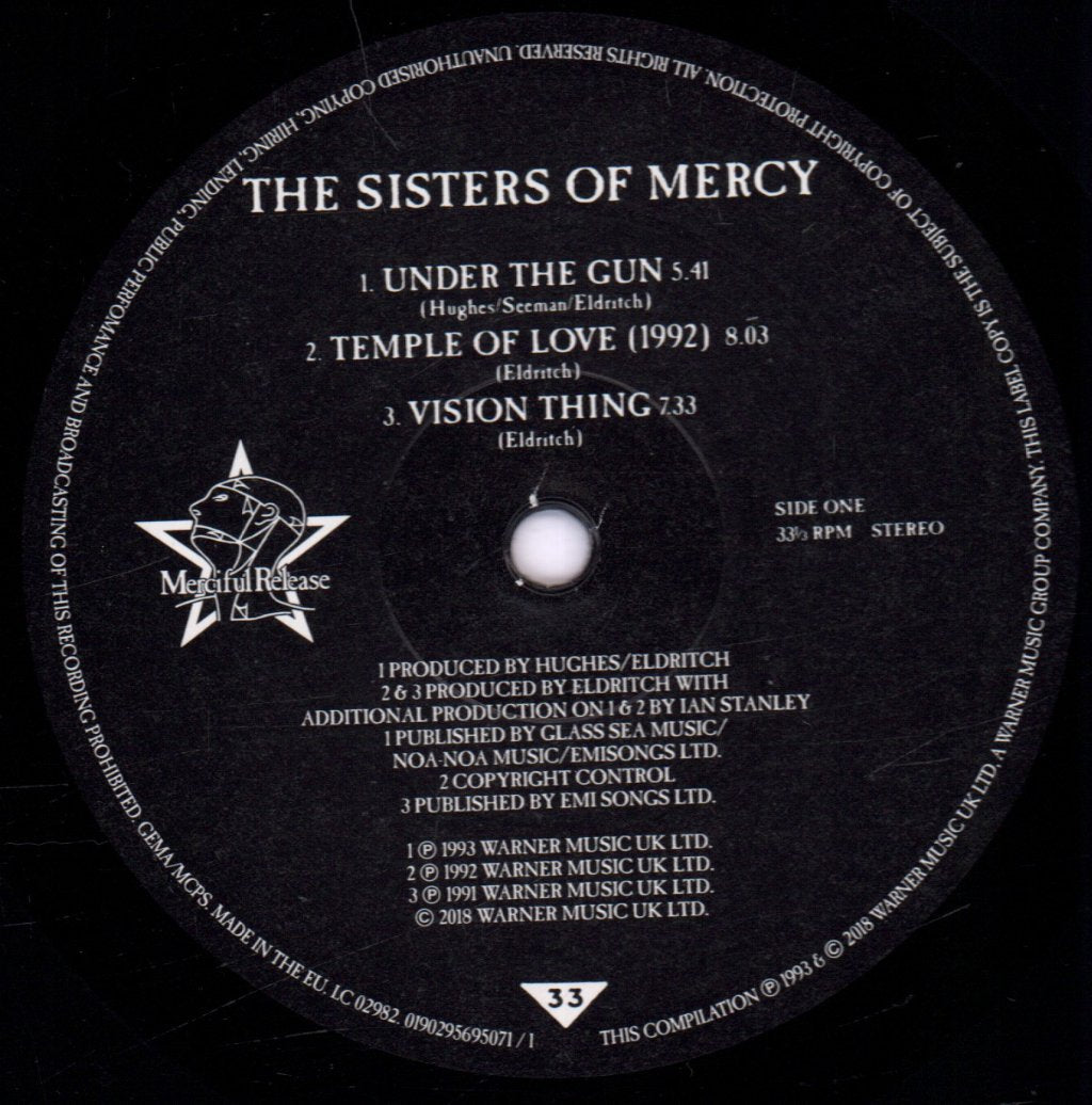 Sisters Of Mercy - Greatest Hits: Volume One - A Slight Case of Overbombing - Double Lp