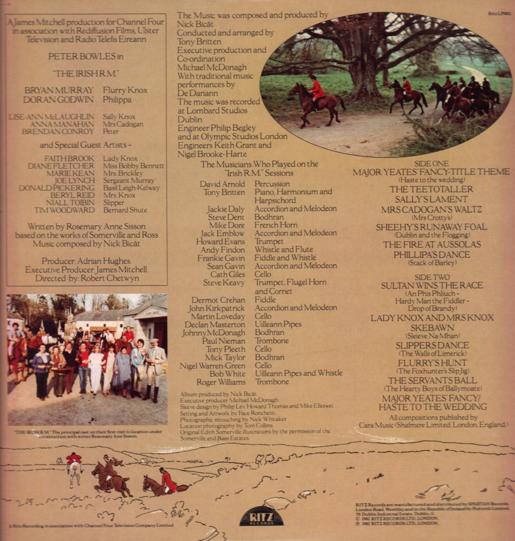 Irish R.m. - Themes Jigs And Melodies From The Tv Series - Lp