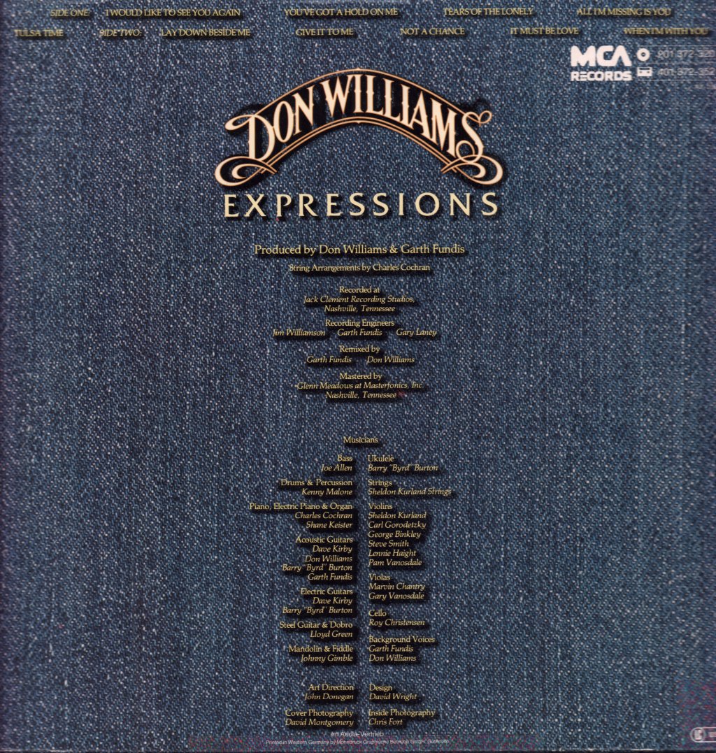 Don Williams - Expressions - Lp