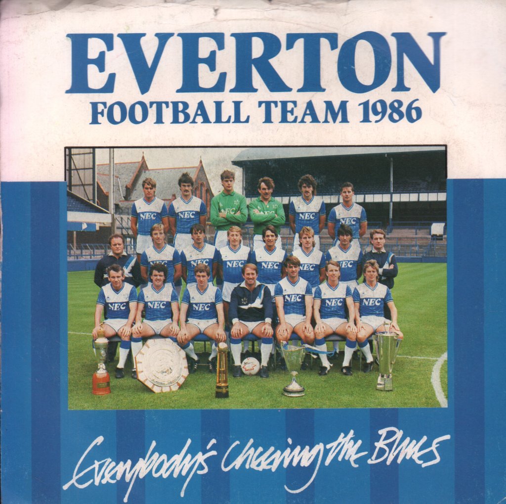Everton Football Team 1986 - Everybody's Chasing The Blues - 7 Inch