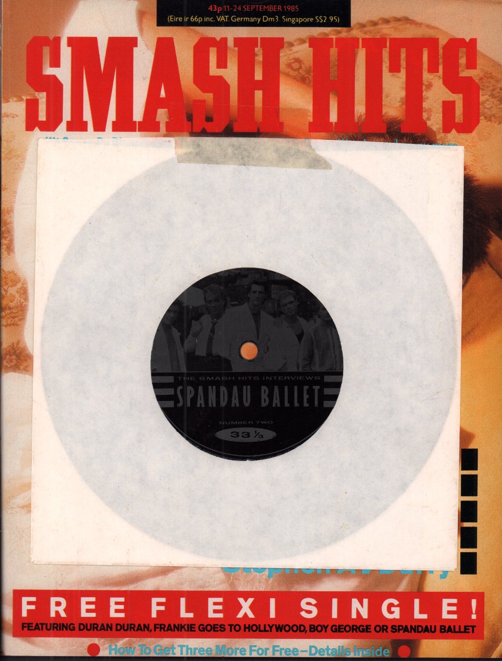 Spandau Ballet - Smash Hits Interviews - 7 Inch