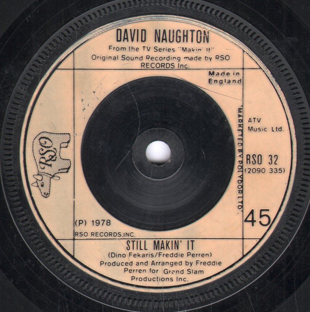 David Naughton - Makin' It - 7 Inch