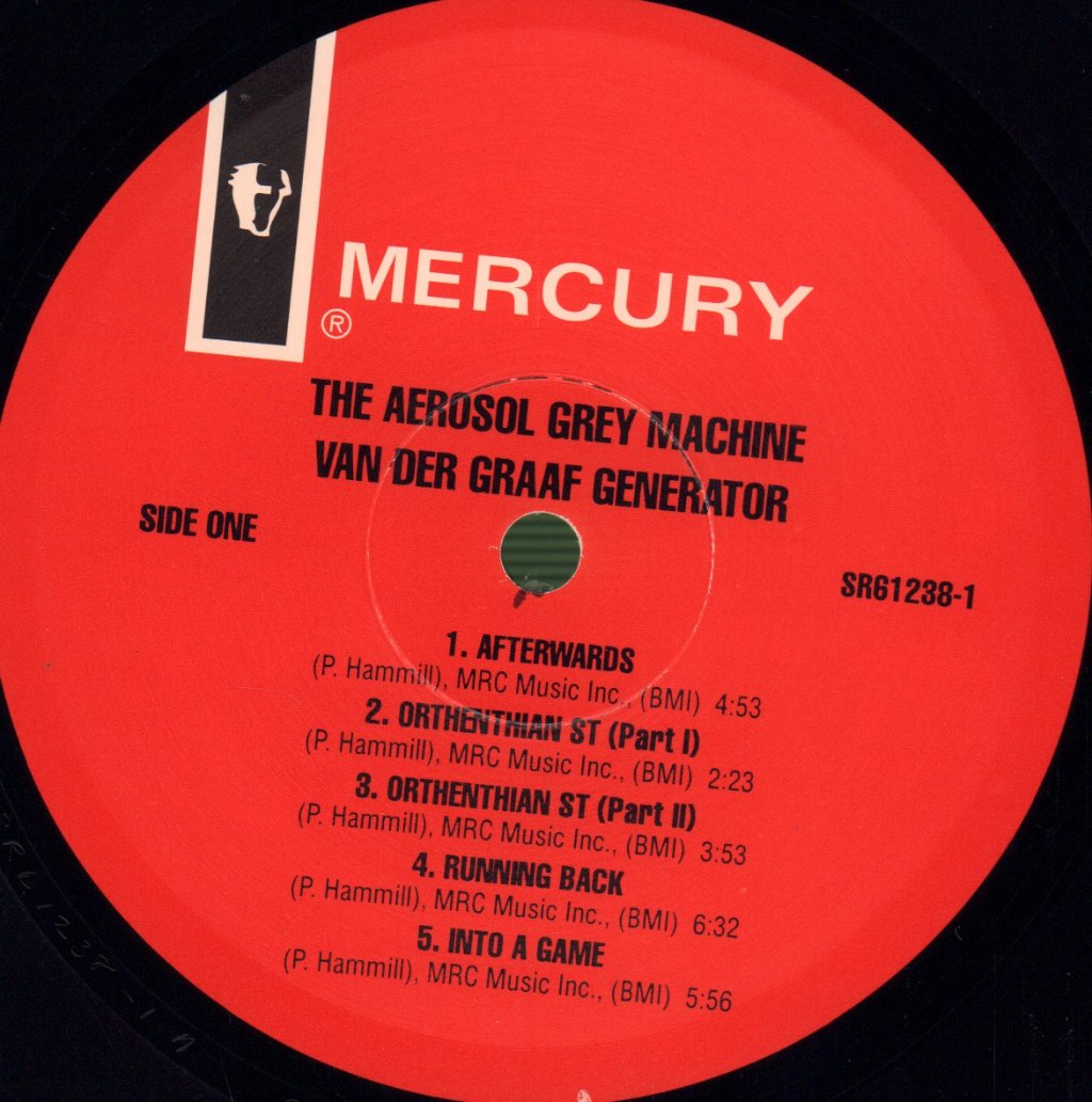 Van Der Graaf Generator - Aerosol Grey Machine - Lp
