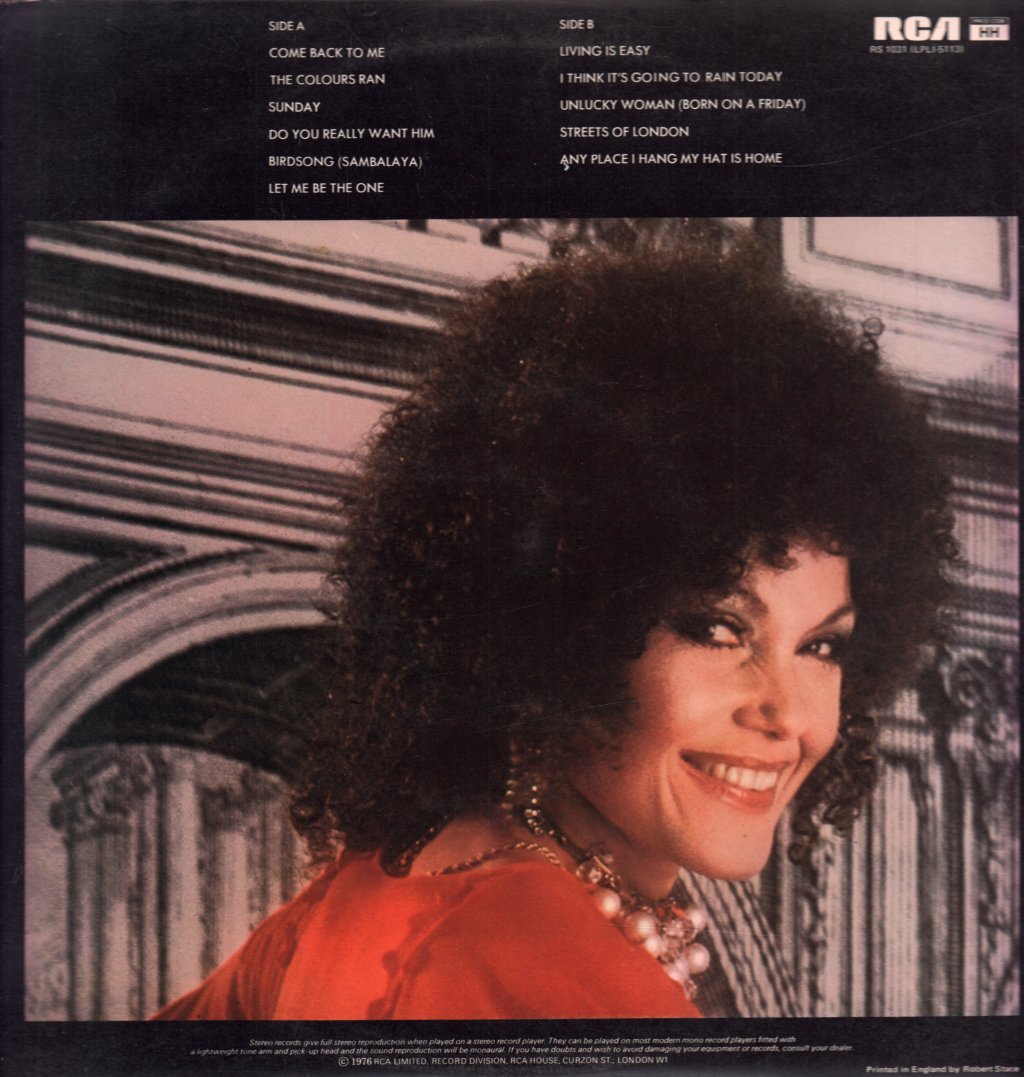 Cleo Laine - Born On A Friday - Lp