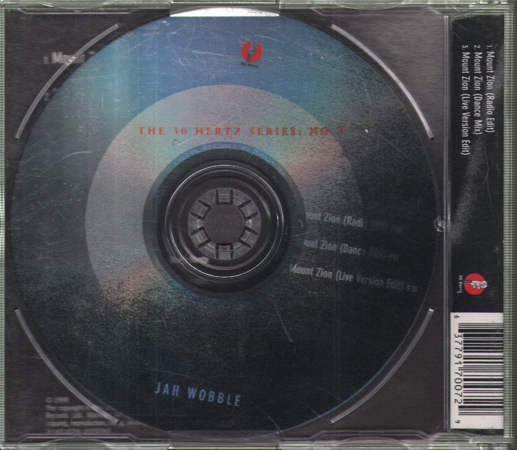 Jah Wobble - Mount Zion - Cd