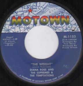 Diana Ross And The Supremes And The Temptations - Weight - 7 Inch