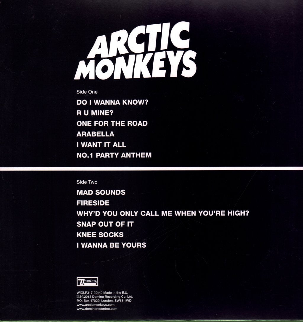 Arctic Monkeys - AM - Lp