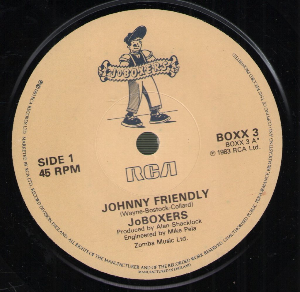 Joboxers - Johnny Friendly - 7 Inch