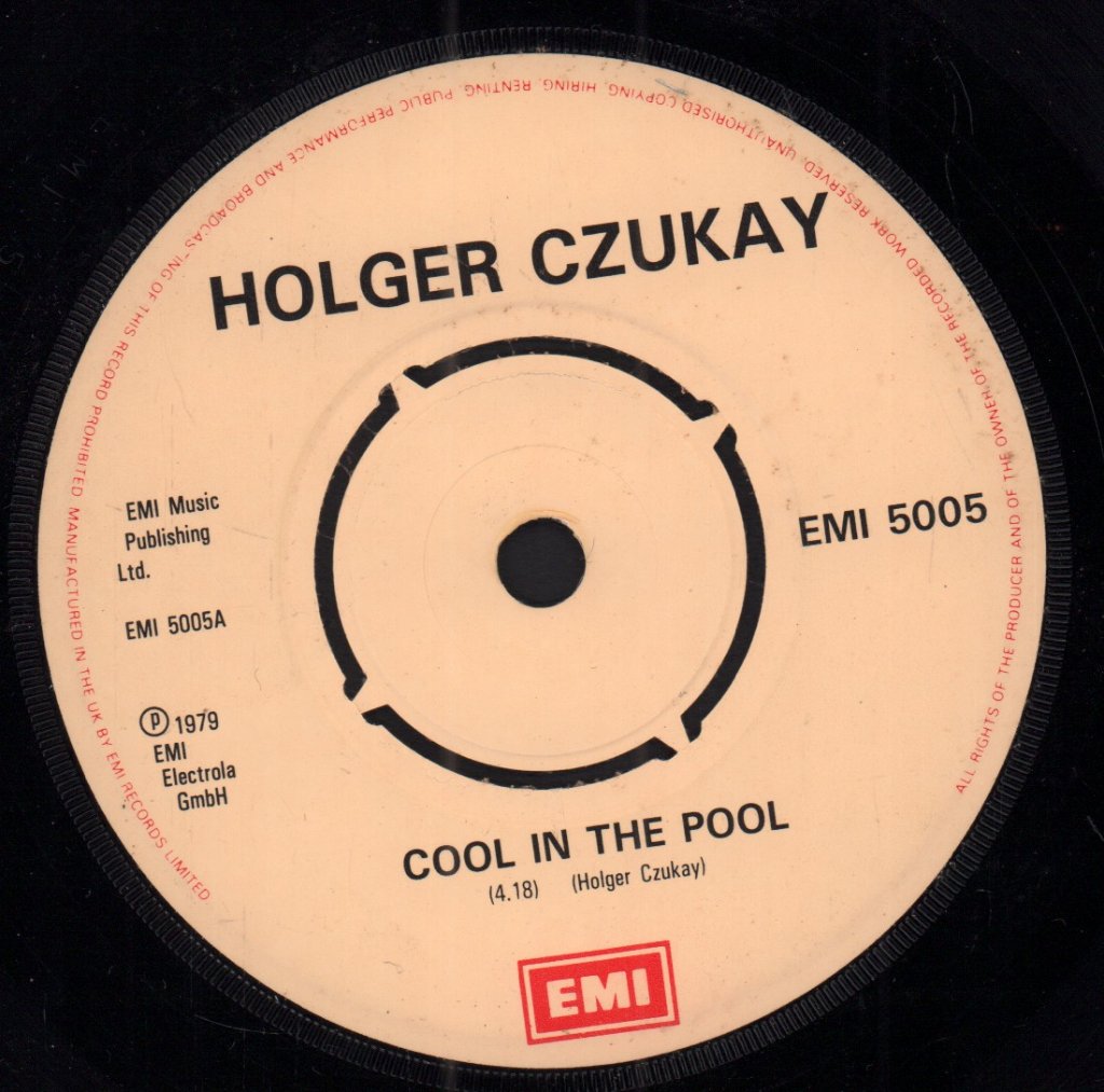 Holger Czukay - Cool In The Pool - 7 Inch