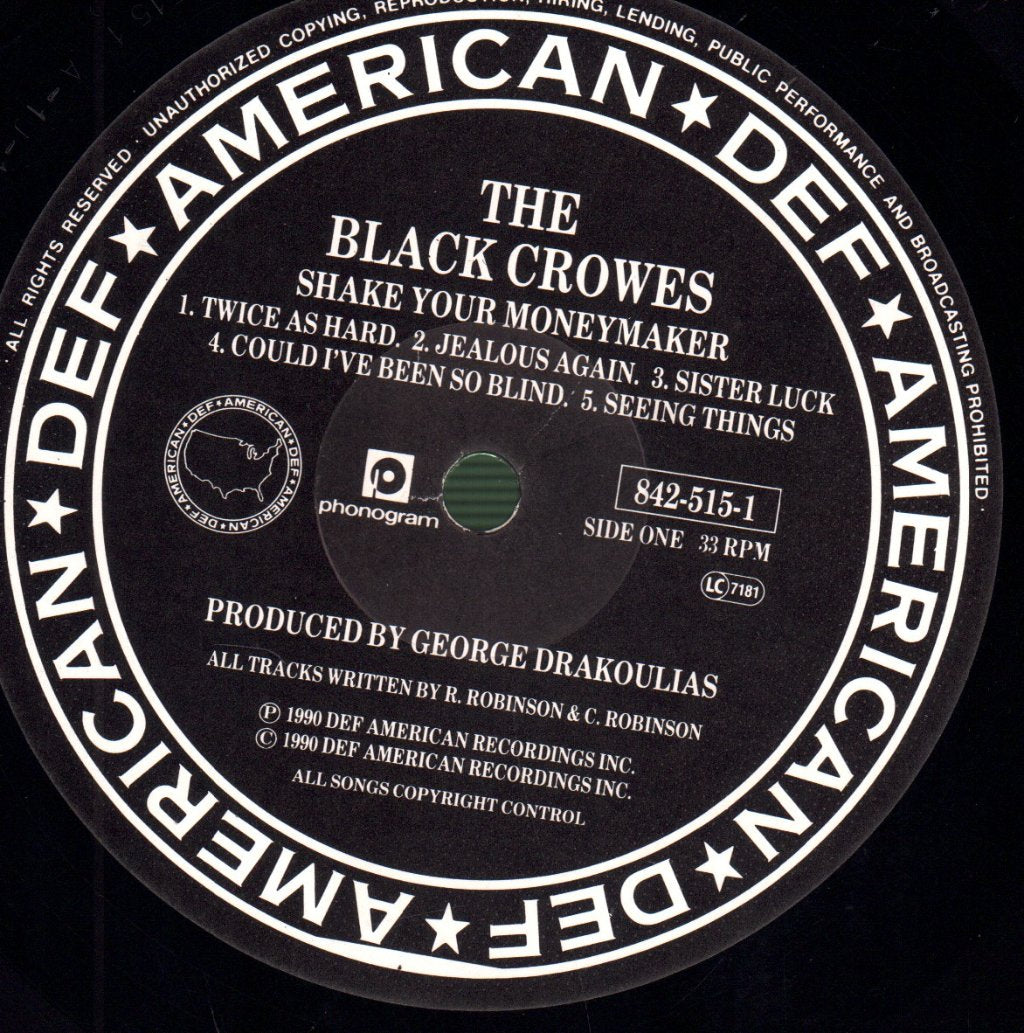 Black Crowes - Shake Your Money Maker - Lp