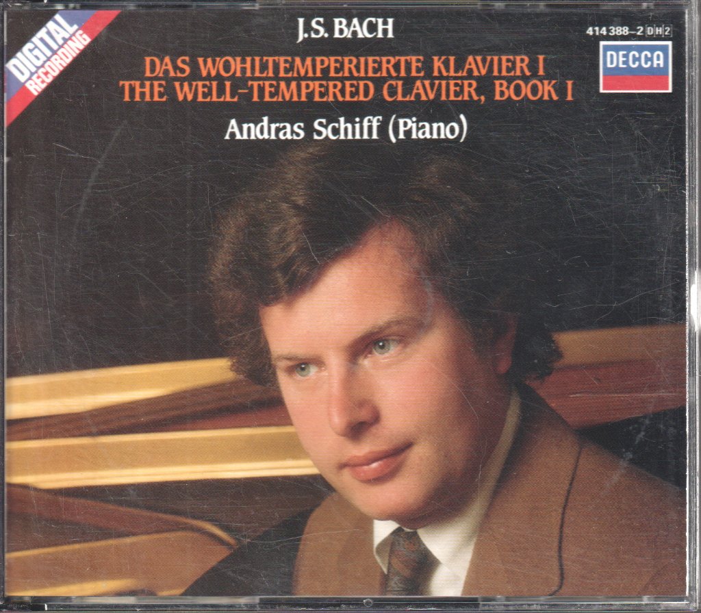 András Schiff - Bach - Well-Tempered Clavier, Book I - Double Cd