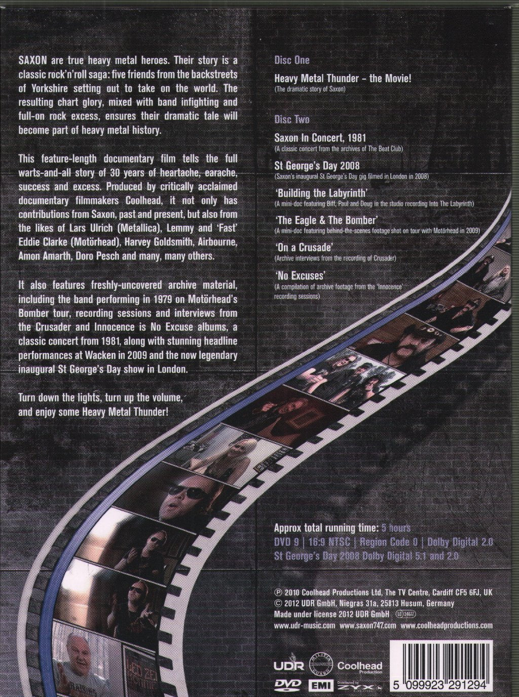 Saxon - Heavy Metal Thunder - The Movie - Double Dvd