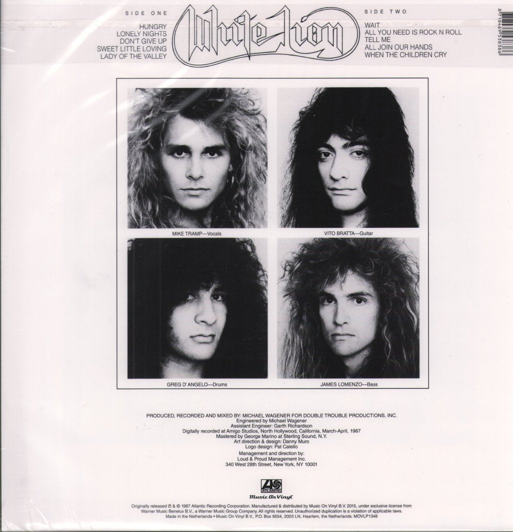 White Lion - Pride - Lp