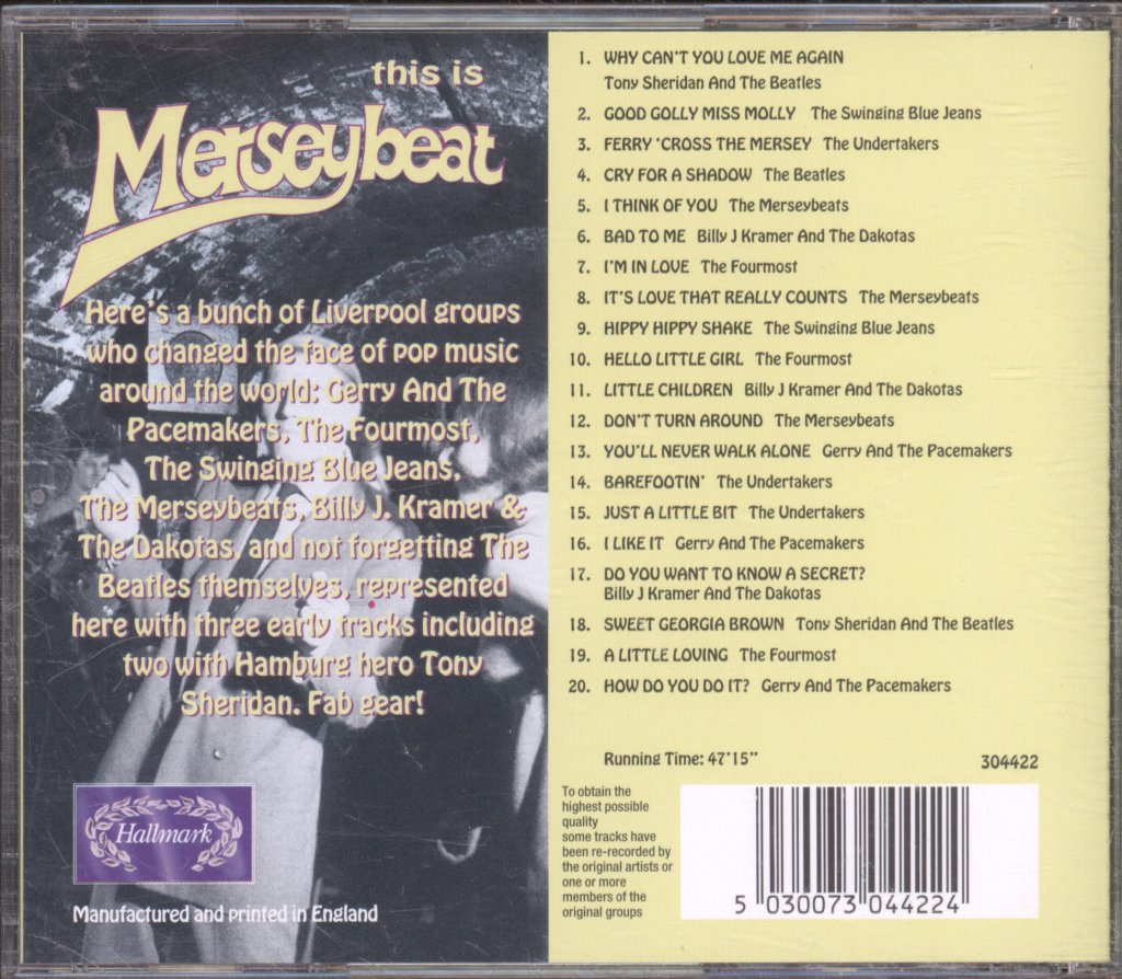 Various Artists - This Is Merseybeat - Cd