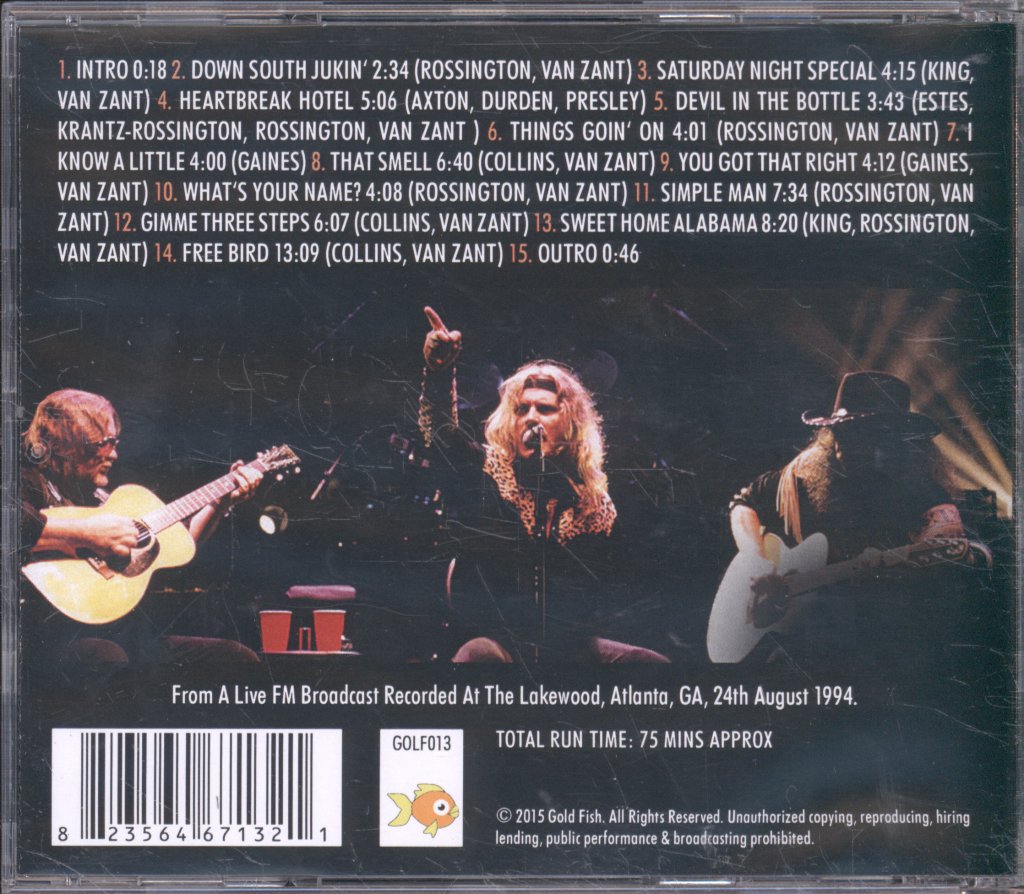 Lynyrd Skynyrd - Back For More In '94 - Cd