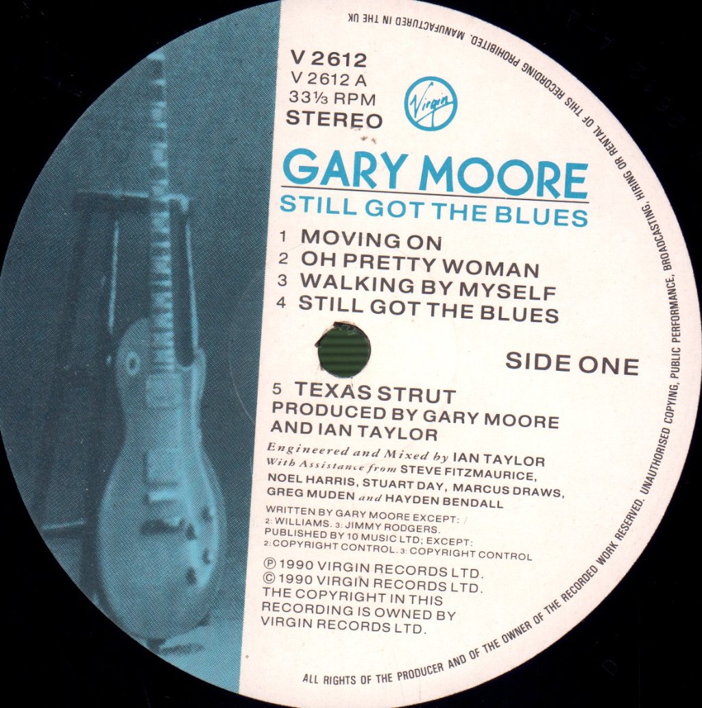 Gary Moore - Still Got The Blues - Lp