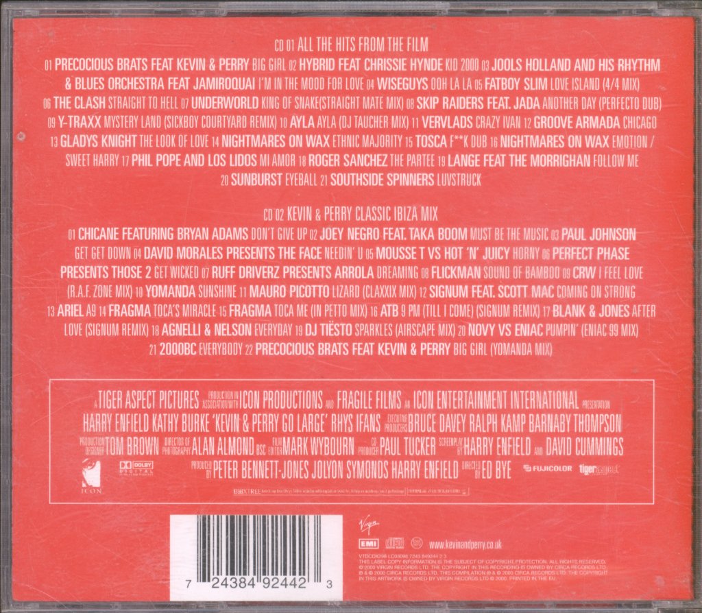 Various Artists - Kevin & Perry Go Large - Double Cd