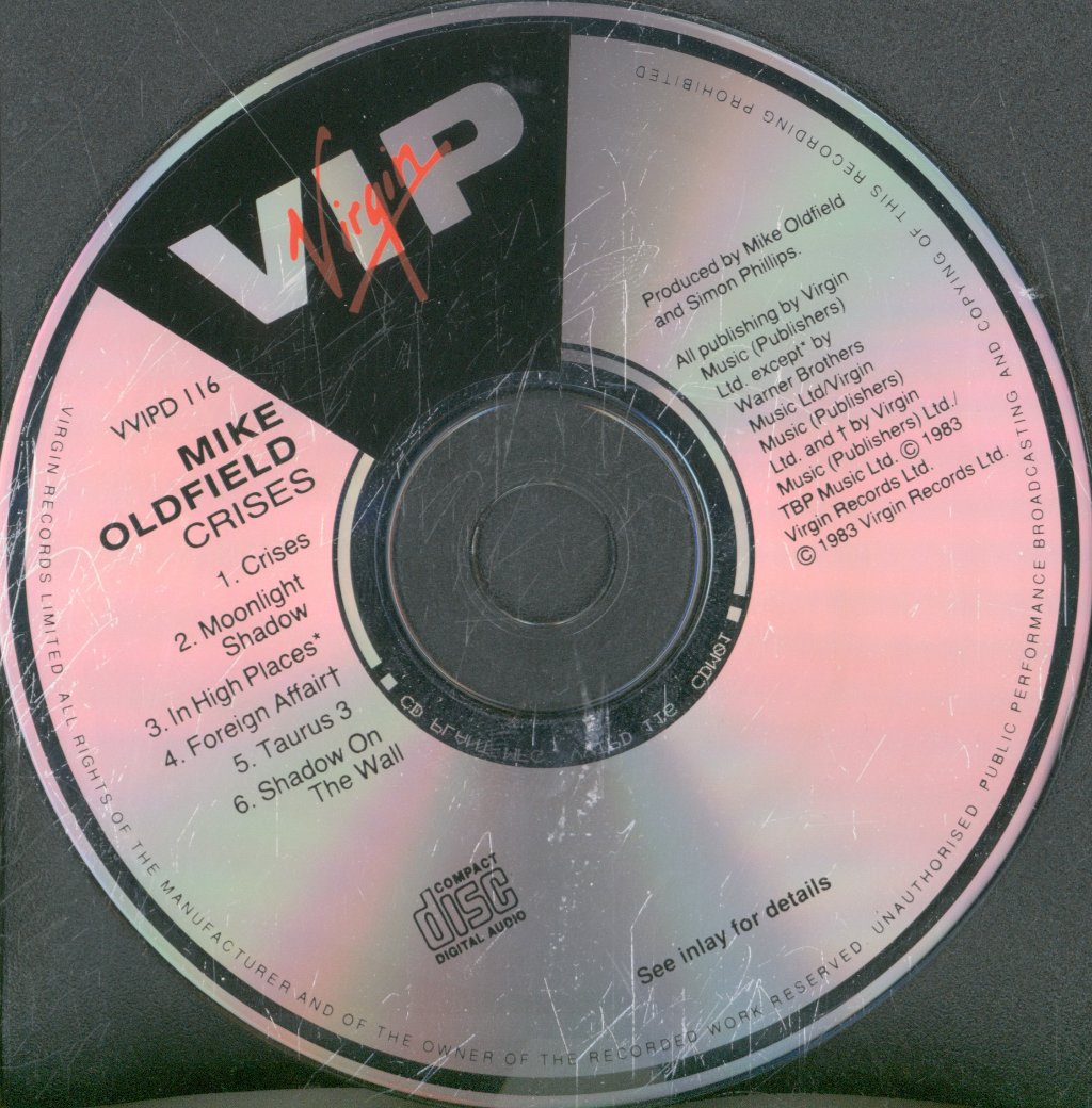 Mike Oldfield - Crises - Cd