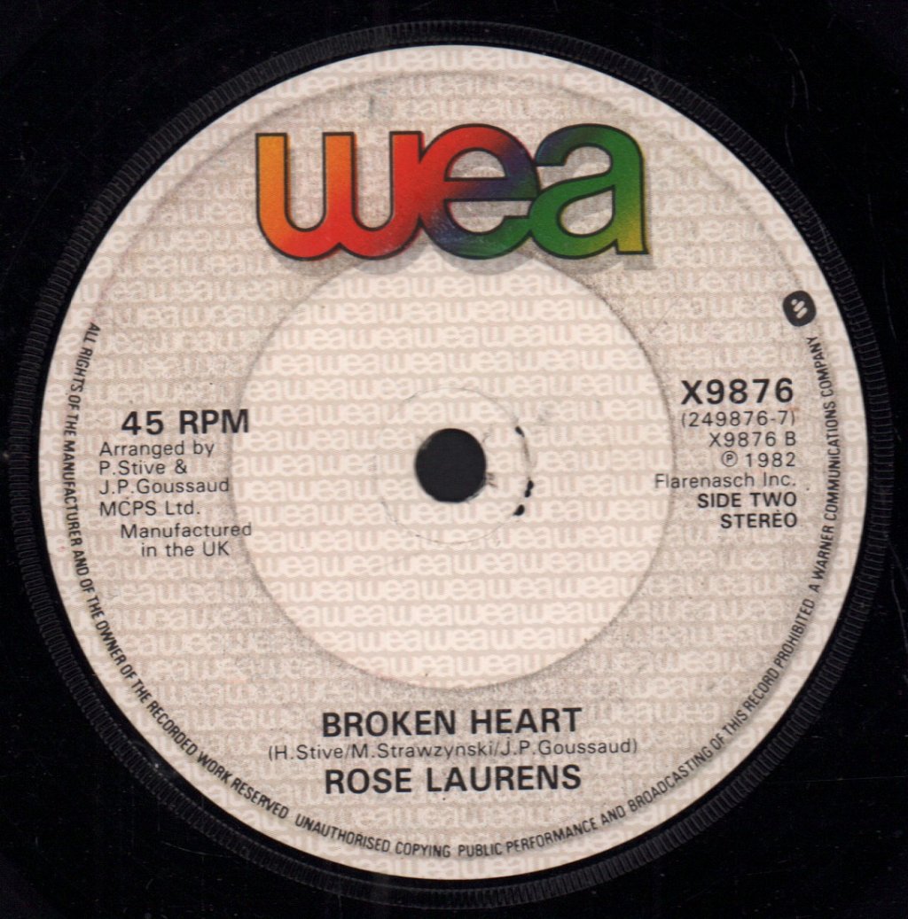 Rose Laurens - Africa - 7 Inch