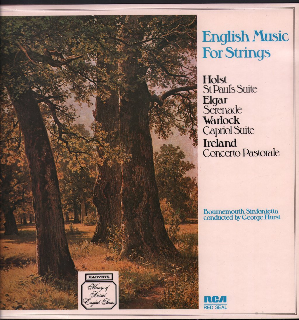 Bournemouth Sinfonietta / George Hurst - English Music For Strings - Lp