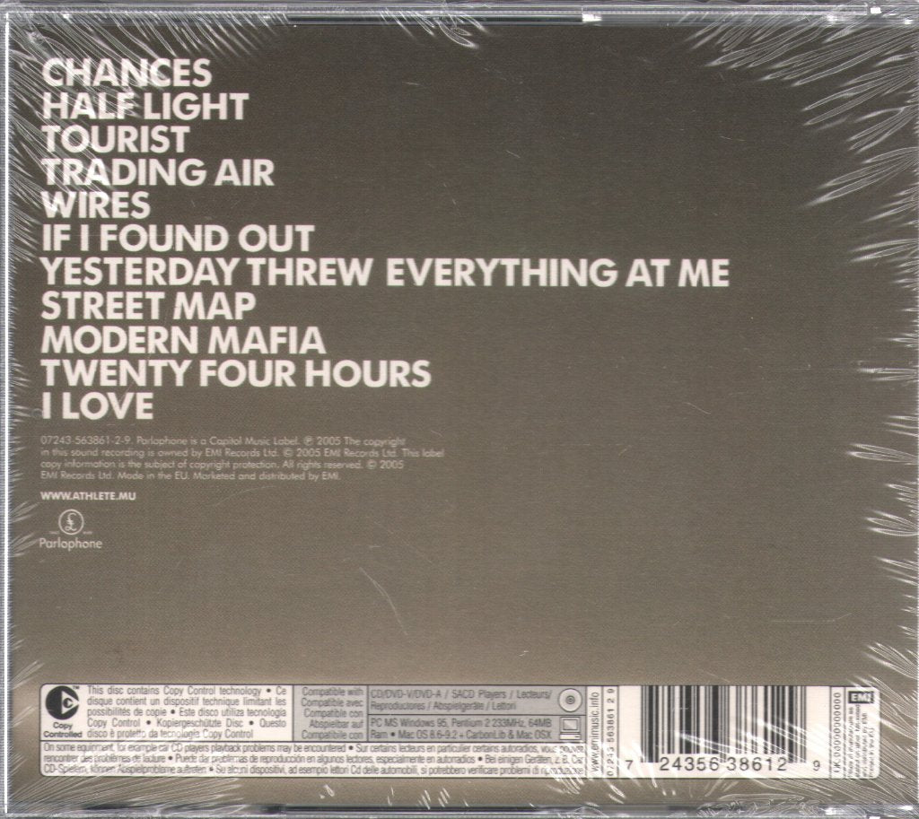 Athlete - Tourist - Cd