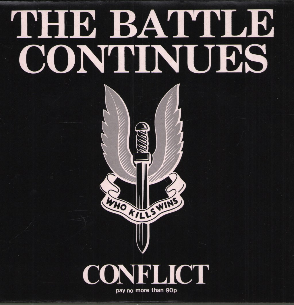 Conflict - Battle Continues - 7 Inch