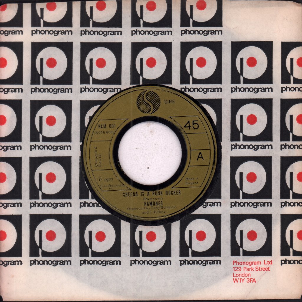 Ramones - Sheena Is A Punk Rocker - 7 Inch