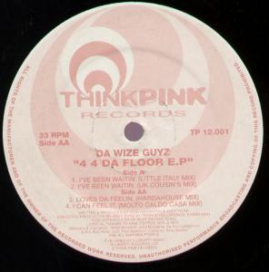 Da Wize Guyz - 4 4 Da Floor Ep - 12 Inch