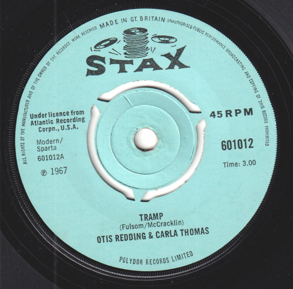 Otis Redding And Carla Thomas - Tramp - 7 Inch