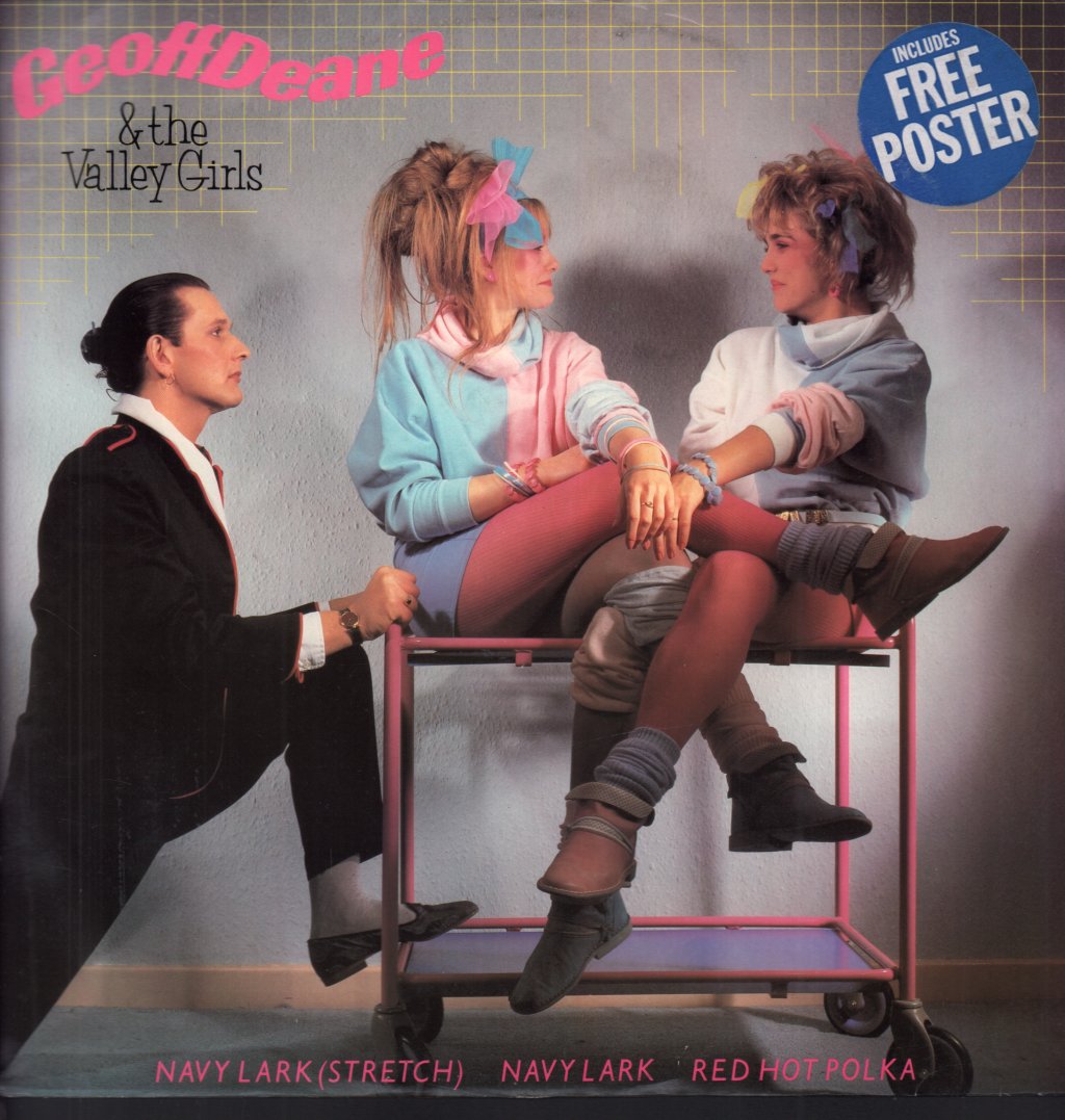 Geoff Deane And The Valley Girls - Navy Lark - 12 Inch