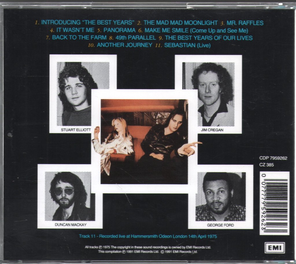 Steve Harley & Cockney Rebel - Best Years Of Our Lives - Cd