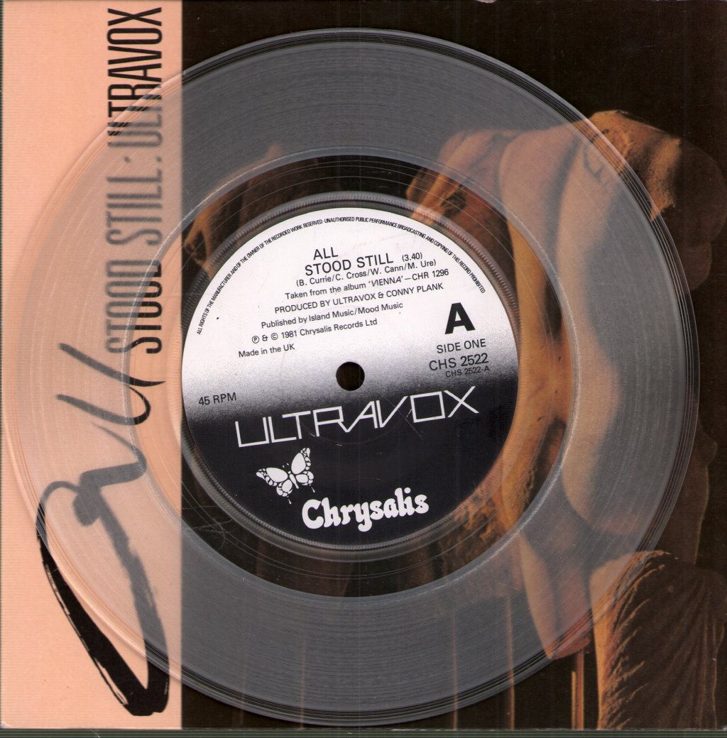 Ultravox - All Stood Still - 7 Inch