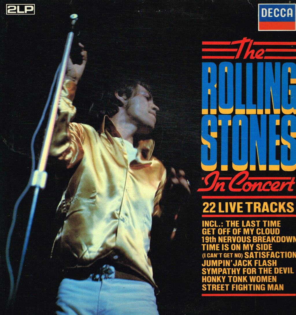 Rolling Stones - In Concert - Double Lp
