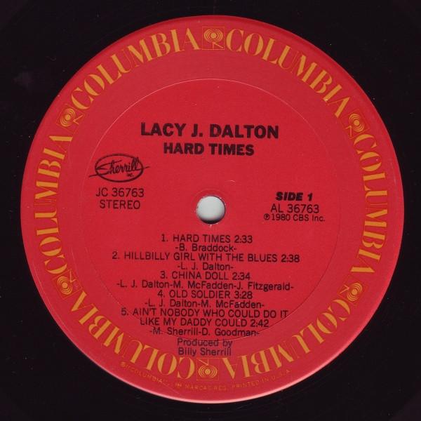 Lacy J. Dalton - Hard Times - Lp