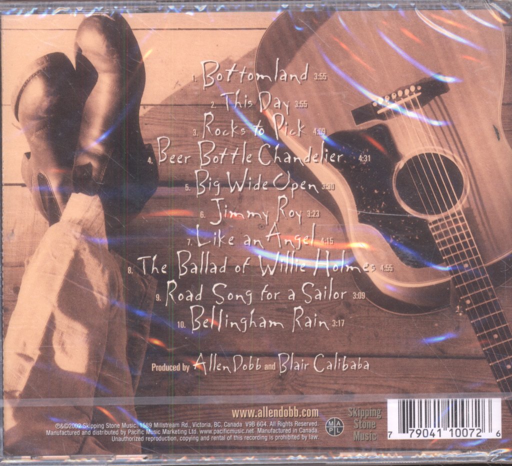 Allen Dobb - Bottomland - Cd
