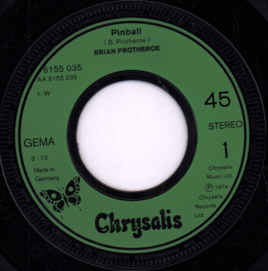 Brian Protheroe - Pinball - 7 Inch