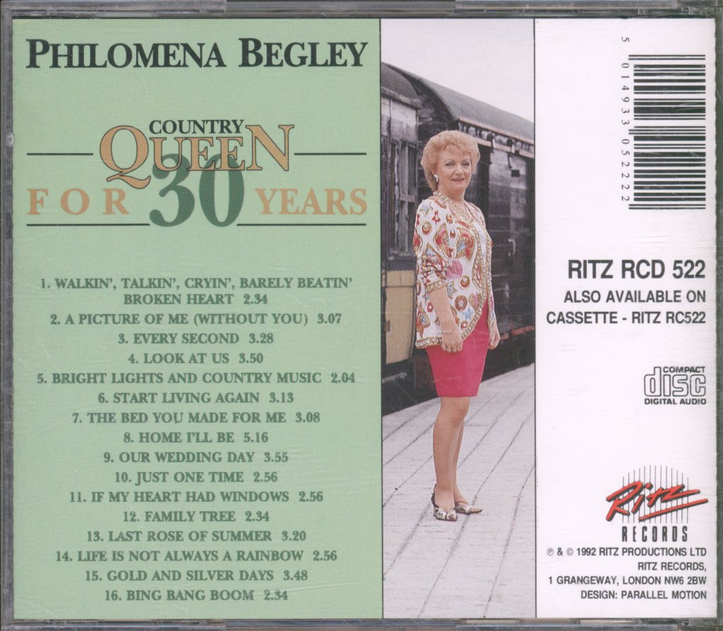 Philomena Begley - Country Queen For 30 Years - Cd