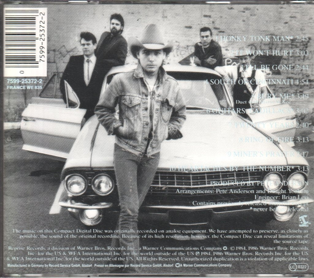 Dwight Yoakam - Guitars Cadillacs Etc Etc - Cd