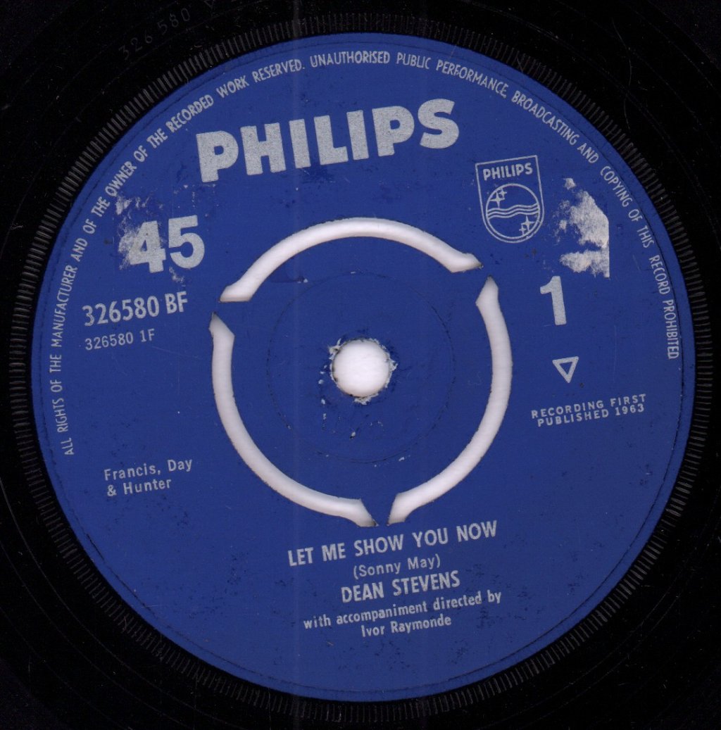 Dean Stevens - Let Me Show You Now - 7 Inch