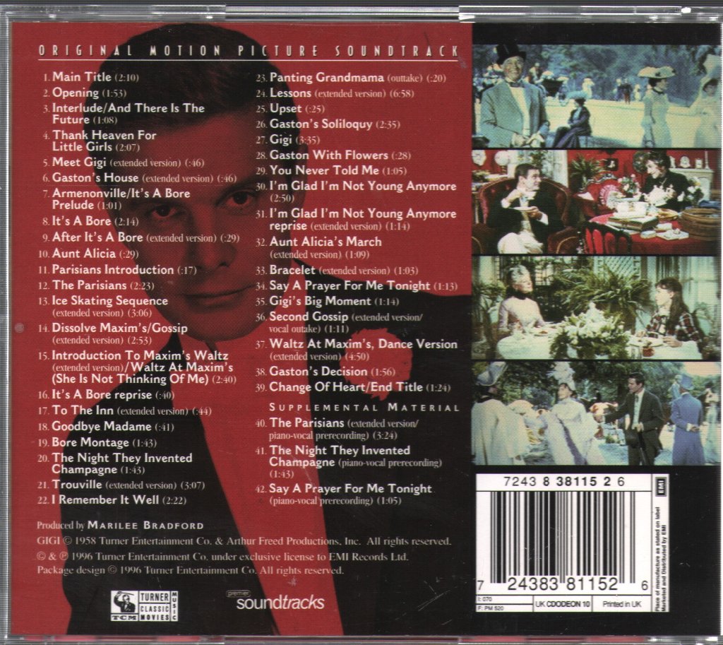 Gigi - Original Motion Picture Soundtrack - Cd