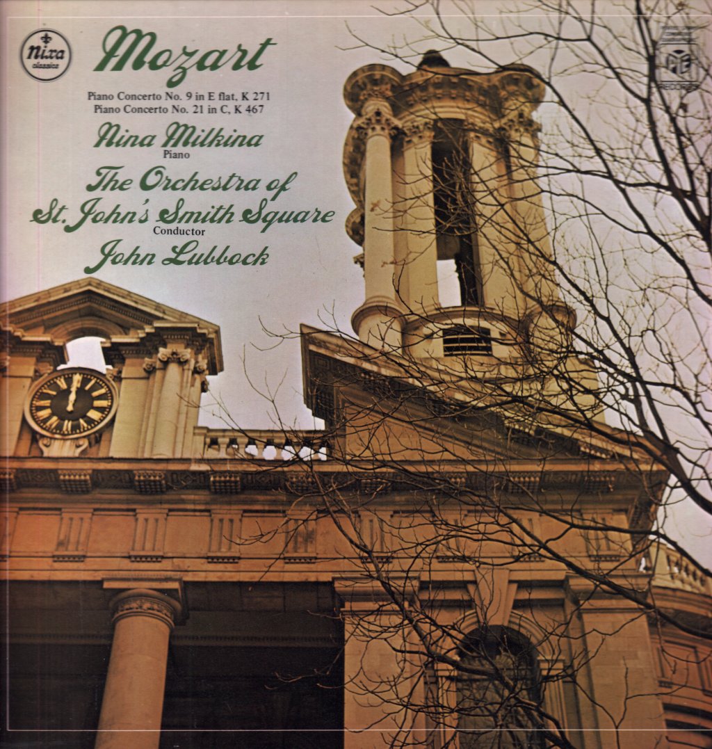 Wolfgang Amadeus Mozart - Piano Concerto No. 9 K271; No.21 K467 - Lp
