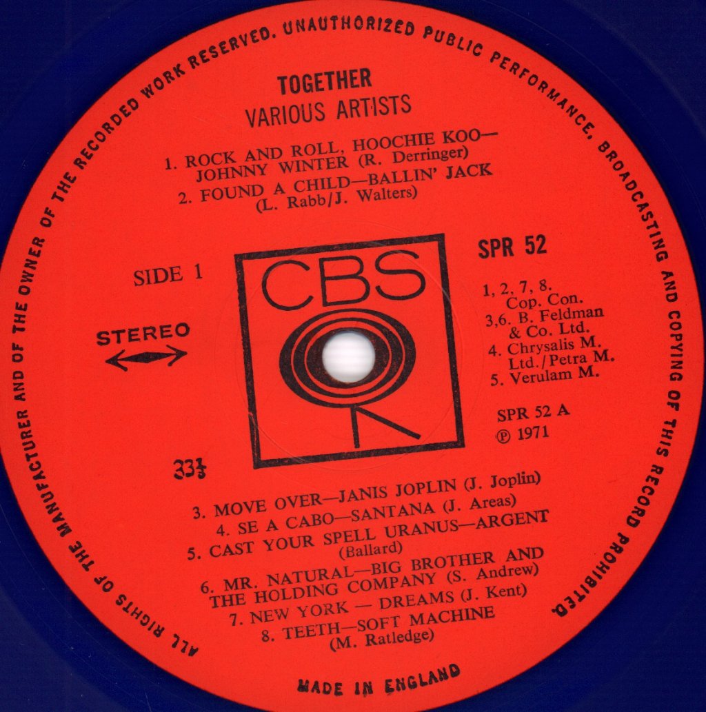 Various Artists - Together - Lp
